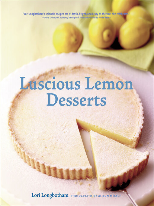 Title details for Luscious Lemon Desserts by Lori Longbotham - Available